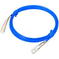 Sonde de température DS18B20 avec câble PTFE étanche et capteur de température de surface à embout pressé à froid