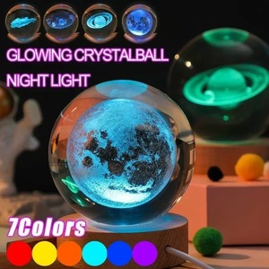 <span class=keywords><strong>Lampe</strong></span> à lumière 3D en cristal <span class=keywords><strong>galaxie</strong></span> planétaire lumineuse Boule <span class=keywords><strong>de</strong></span> cristal Veilleuses <span class=keywords><strong>de</strong></span> <span class=keywords><strong>chevet</strong></span> Décoration intérieure Cadeau <span class=keywords><strong>de</strong></span> Noël - Product Image 2