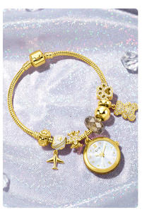 Nouvelle montre-bracelet exquise avec une touche de luxe, niche et haut de gamme, pendentif de dessin animé, montre à quartz pour femmes - Product Image 2