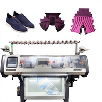 Machine à tricoter plate informatisée Shima Seiki d'origine chinoise, 1000W, haute productivité, pour empeignes de chaussures, avec moteur et roulement à billes