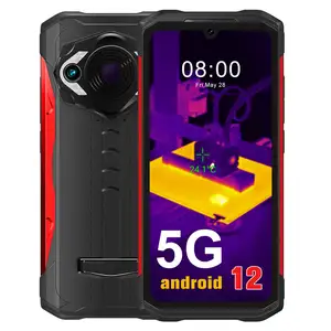 HTI HT-P8 infrared thermal imaging mobile phone 5g 20MP 6000mah Night Vision 8+256GB outdoor Night Vision Cellphone