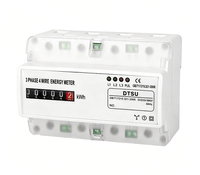 Medidor de Energía Digital de 3 y 4 Hilos con Pantalla LCD, Medición de Energía Bidireccional, RS485 Modbus RTU, Monitoreo de Fábrica FV, Clase 1.0