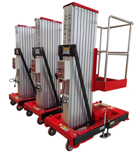 Lift Gunting Listrik Kapasitas 300lbs 500lbs 600lbs, Tinggi 20 ft 6m 7m 8m 9m 10m, Hidrolik Tugas Berat untuk Konstruksi, Dari Cina - Product Image 1