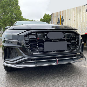 2018-2022 accesorios de coche RSQ8 rejilla delantera para <span class=keywords><strong>Audi</strong></span> <span class=keywords><strong>Q8</strong></span> parrilla actualización RSQ8 marco <span class=keywords><strong>Quattro</strong></span> estilo Facelift malla Honeycomb Grill - Product Image 6