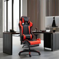Chaise de bureau ergonomique pivotante et inclinable, confortable pour dortoir, jeux vidéo et travail, idéale pour étudiants et travailleurs sédentaires
