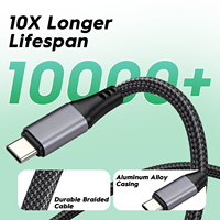 Câble Type-C WISTAR à prix d'usine, 1 m, 60 W, vers USB 2.0, câble de données Type-C, charge rapide, pour smartphones/tablettes
