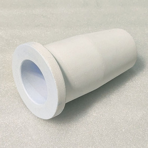 Tubo de alimentación de alúmina fundida recubierta de BN para fundición de lingotes de aluminio en caliente, componentes refractarios - Product Image 5