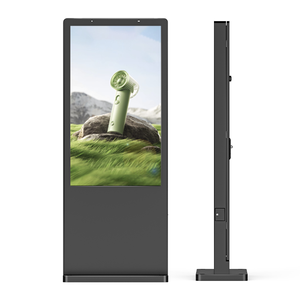 Kiosque solaire étanche, écran tactile LCD numérique extérieur de 43 pouces avec animation, affichage publicitaire classé IP65 - Product Image 1