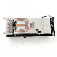 Modul Pendingin Heatsink GPU Pengganti Rakitan Radiator Baling-Baling Hijau Berbintang untuk Perbaikan Kartu Grafis RTX 2060 OEM ODM