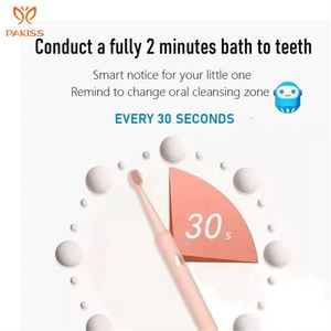 Pakiss Pas Cher Smart Rechargeable Électrique Filles Garçons Étudiant Adulte t Brosse À Dents Électrique - Product Image 5