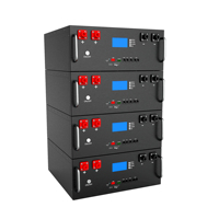Système de stockage d'énergie domestique tout-en-un YUNFENG 48V 51.2V 100Ah 400Ah avec batterie LiFePO4 empilable