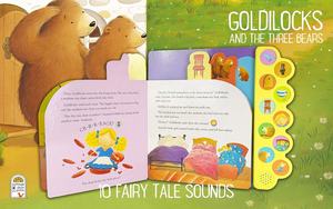 Livre sonore pour enfants Goldilocks et le livre Three Bears Board pour l'apprentissage des enfants - Product Image 3