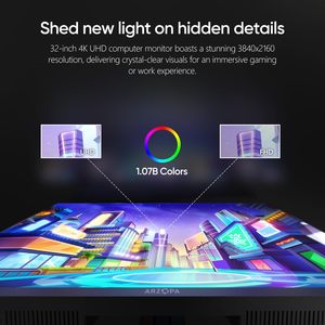Màn hình máy tính chơi game Arzopa M3RC 31.5 inch IPS 4K 3840*2160 144Hz LCD LED - Product Image 2