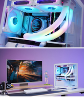 Penjualan Terlaris Casing PC Gaming Modular Inovatif Dengan Pendinginan Optimal dan Interior Luas untuk Rakitan High-End Kustom SNOWMAN