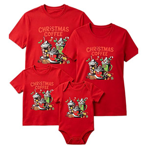 Abbigliamento Coordinato Famiglia per Natale e Capodanno, T-shirt per Mamma, Papà, Figli e Figlie, Magliette per Donne, Uomini, Bambini e Neonati - Product Image 2