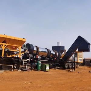 Liên tục Trống Loại nhựa đường thực vật Burner giá 40 tấn mỗi phút giá nhựa đường trộn thực vật Tank - Product Image 5