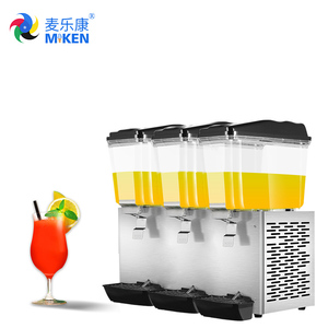 MK-<strong>JD316</strong> Commercial 3 Tanks 16L*3 Automatic Cooling Blending Juice Dispenser for Sale - Product Image 1