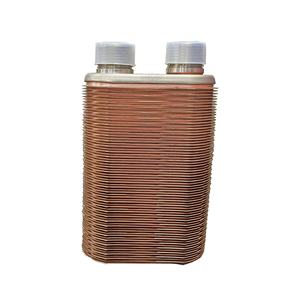 Bomba marina del condensador del evaporador del cambiador de calor de la placa soldada BL95 hecha del cobre - Product Image 4