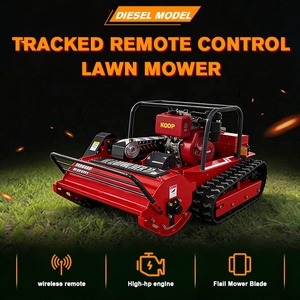 Robot Cortacésped Inteligente Industrial con Orugas de Goma, Ancho de 1200 mm para Terrenos Montañosos - Product Image 4