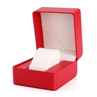 Boîtes à montres en cuir PU, couleur et service personnalisés JP-8D07 11cm X10cm X7.2cm, OEM/ODM disponible