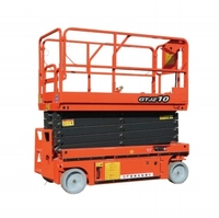Yeni Zhaosheng 6m 12m Erişimli Elektrikli Asansörlü Hareketli Platform 2 Kişilik 2200x930mm Tabla ile Fabrikalar ve İnşaat Projeleri için
