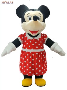 Costume de mascotte <span class=keywords><strong>gonflable</strong></span> en coton sur le thème des personnages de dessins animés des frères Mario avec casque pour les fêtes et Noël - Product Image 2