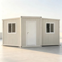 Unité de maisonnette entièrement finie à faible coût de transport pour application résidentielle – Maison conteneur extensible