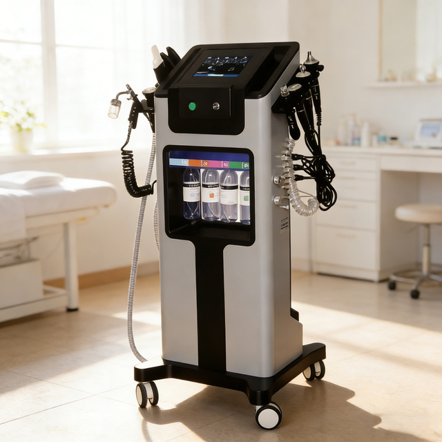 Best-selling Aqua Facial Machine Hydra Oxygen Jet Dermabrasion Machine Aqua Peeling Beauty Face Equipment Facial Machine