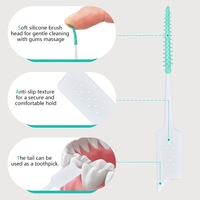 Boîte de voyage pour brosses interdentaires à tête souple, cure-dents pour usage quotidien, orthodontie