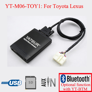 <span class=keywords><strong>Convertidor</strong></span> de Radio Digital para Automóvil, Reproductor de Música USB, SD, AUX para Toyota Lexus - Product Image 2
