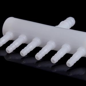 JR 4/6/8/10 vías acuario plástico flujo de aire divisor oxígeno palanca válvula bomba de aire conector para pecera estanque salida 4mm - Product Image 3