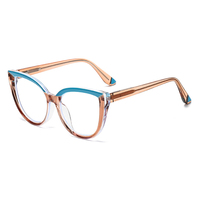 Nouvelles Lunettes Anti-Lumière Bleue Colorées 2026 pour Femmes, Monture Optique Surdimensionnée, Protection Oculaire, Lunettes d'Ordinateur de Bureau