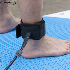 Correa de seguridad para tabla de paddle surf Hai Tu, negra, de TPU - Product Image 4