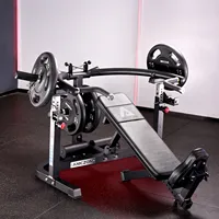 Banc multifonction réglable à charges réglables pour presse à pectoraux, équipement de gym
