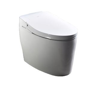 FABIAO Cuves De Toilette Moderne Sanitaires En Céramique Toilette Monobloc Wc Toilette Au Sol - Product Image 1