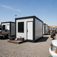 Maison préfabriquée à montage rapide, abri temporaire modulaire pour les secours en cas de catastrophe, logement d'urgence pour la réinstallation