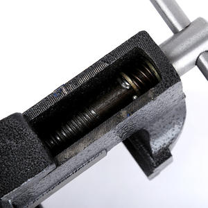 Étau d'atelier en acier sur mesure de 75 mm, réglable à 3 pouces avec enclume, base pivotante rotative à 360 degrés - Product Image 5