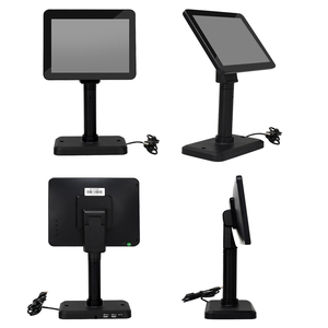 Pole <strong>Display</strong> USB Port Flat 10 Inch Touch Customer <strong>Display</strong> For <strong>POS</strong> System Capacitive Touch Screen 9.7 Inch Customer <strong>Display</strong> - Product Image 3