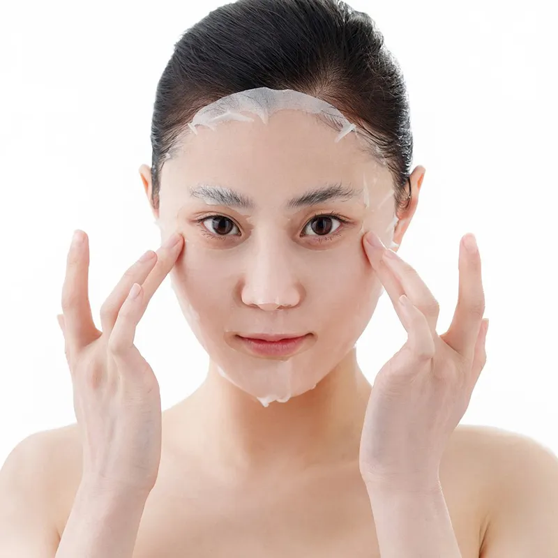 Vente chaude masque facial fonctionnel collagène blanchissant nettoyage en profondeur masque facial tissu cristal gelée masque facial