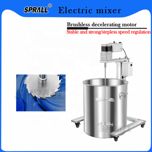 Máy khuấy trộn tự động nâng hạ bằng điều khiển từ xa, loại SPRALL OCart, dùng cho thực phẩm, động cơ điện, dùng cho hóa chất, sơn, keo. - Product Image 2