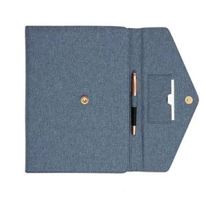 Design personalizado logotipo luxo vegan couro portfólio pasta padfolio, negócio padfolio pasta - Product Image 5