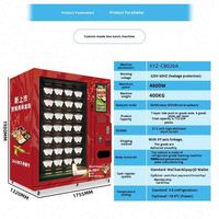 Distributeur automatique à grand écran, distributeur automatique de boîtes
