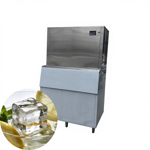 Commercial <b>Ice</b> <b>Machine</b> Stainless Steel <b>Ice</b> <b>Cube</b> Maker High Productivity For Restaurants And Milk Tea Shops - Product Image 3