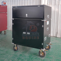 Armoire de rangement pour selle de cheval sur mesure, coffre à équipement d'équitation, coffre de toilettage, casier de rangement pour cavalier - Vente en gros