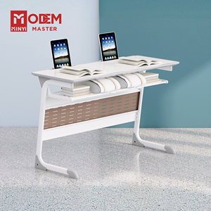 Bureau d'école MINYI LEO, mobilier de classe moderne, mobilier scolaire, <span class=keywords><strong>table</strong></span>, banc scolaire, <span class=keywords><strong>table</strong></span> et chaise combinées - Product Image 1