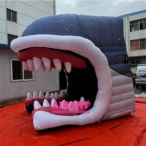 Túnel de actividades para eventos, inflable, con dibujos animados, ballena, ratón, <span class=keywords><strong>2022</strong></span> - Product Image 2