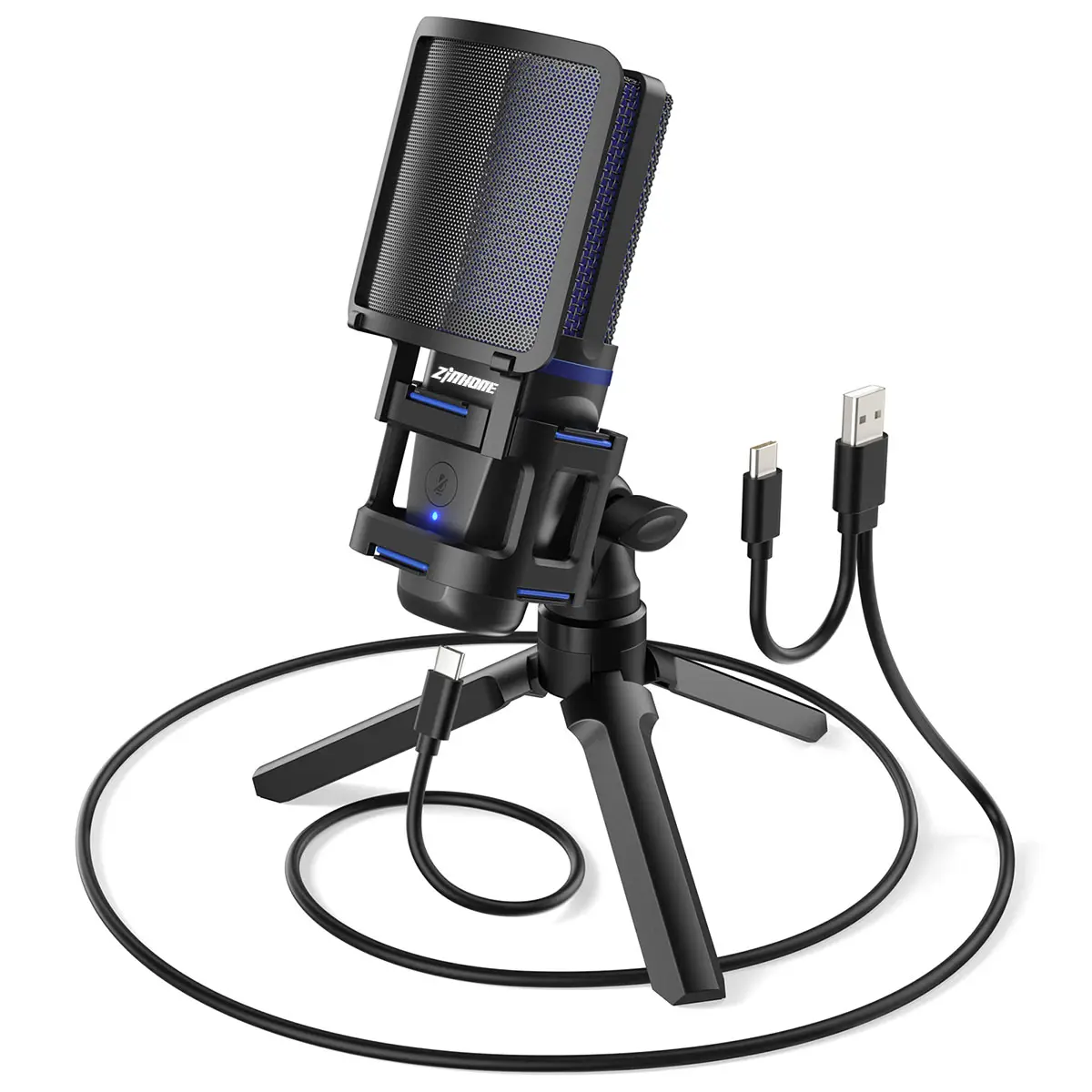 Youtube Premium Pro Professional Studio Audio Condenser Microphone of PC Recording and Sound