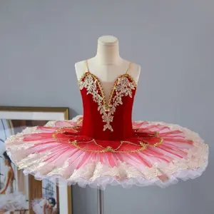 S0022儿童古典芭蕾舞蹈图图女孩芭蕾舞演员表演服装