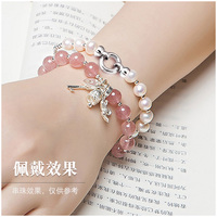 P2638 Porter chaîne perle collier boucle S 925 argent bracelet boucle connexion réparation boucle chandail chaîne