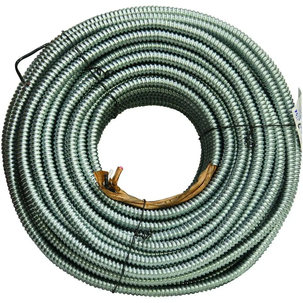 12/2 negro/blanco Conductor de cobre de aluminio armadura AC(BX) cable